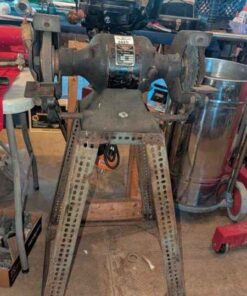 Millers Falls Tool Bench grinder on stand