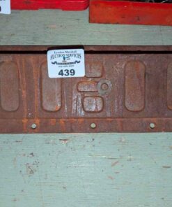 Cast stove damper