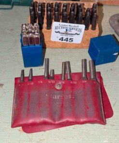 Letter, number, etc punches