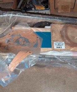 Oil pan, Gaskets, Ratchet straps, etc