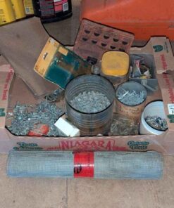 Assorted hardware and screening