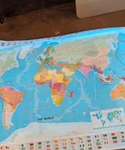 Michelin Large World map