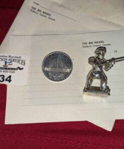 "Th Big Nickel" Souvenir and "Made in England" Figurine