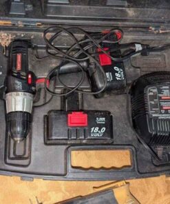 Craftsman 18V cordless drill set