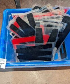 Black and red Signage letters, numbers and symbols