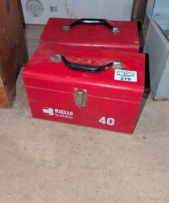 Pair of steel tool boxes