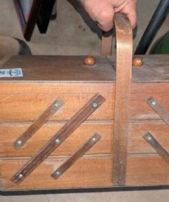 Sewing box and contents