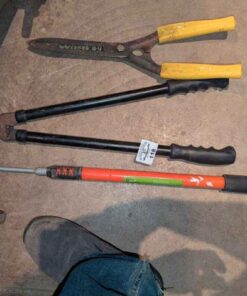Garden shears, pruners and weeder