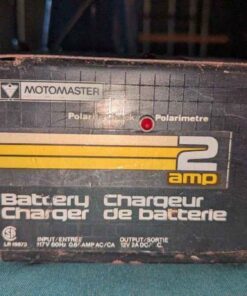 Motomaster 2amp battery charger