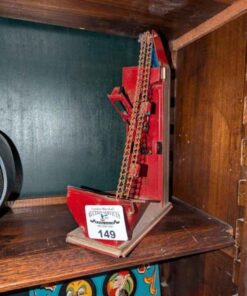 Vintage Tin Sand/Coal conveyor