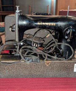 Vintage Kenmore sewing machine and case
