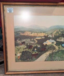 Framed Mother Moses print