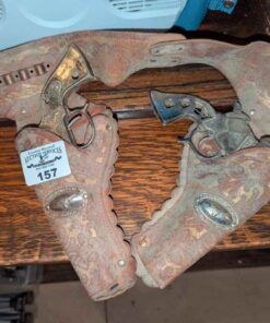 Toy pistols and belt
