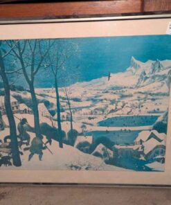 Large framed print