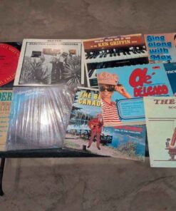 Stevie Wonder, Hank Snow and assorted Record Albums