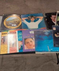 Frank Sinatra, Olivia Newton John & Assorted Record albums
