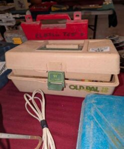 Tackle box and contents
