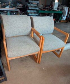 Upholstered chairs - set of four