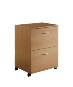 Nexera Essentials 2-Drawer Mobile File Cabinet #5093