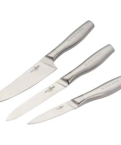 Prime chef three piece kitchen knife set great quality