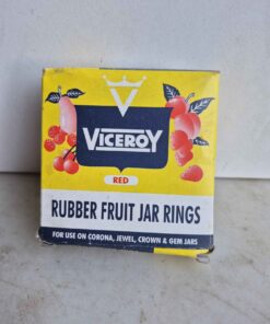 Viceroy fruit jar rings box of 12