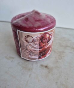 Cranberry chutney candle