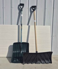 Shovel and scraper bottoms are worn