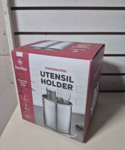 Stainless steel utensil holder