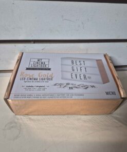 L e d cinema light box
