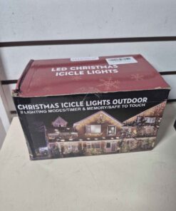 Christmas icicle lights