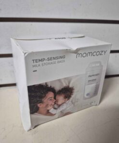 Temp sensing milk storage bags