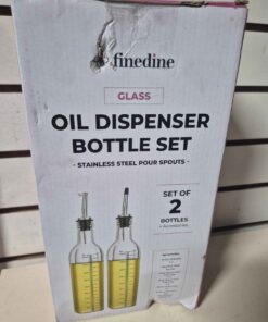 Oil dispenser bottle set