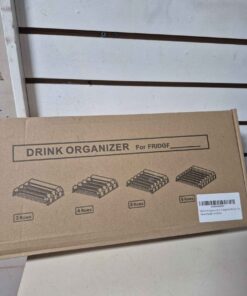 Pop can holder for fridge...... Are your pop cans falling out of the fridge use this handy tool for organization