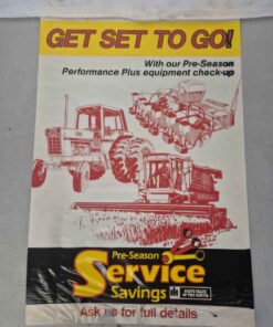 Vintage get set to go poster