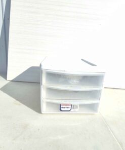 Sterlie 3 drawer storage cabinet.....no contents