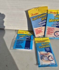 Assorted foot care products etc