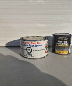 Boat wax and paint