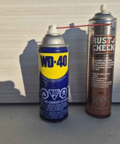 Rust chech and WD-40....Partial cans