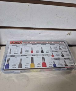 Preciva single and double wire terminal set
