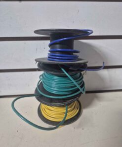Yellow/green plus very small blue wire