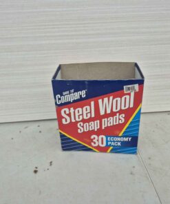 box of steel wool approximately half full