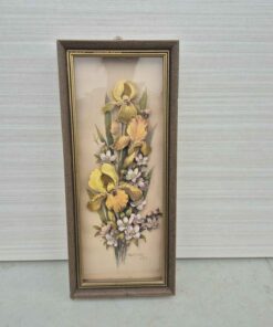 Floral wall hanging