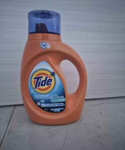 Partial bottle of Tide