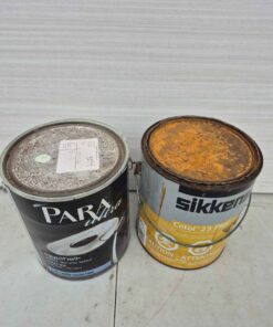 Qty 2 partial cans paint
