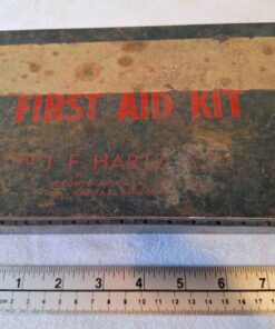 Vintage Metal First Aid Box