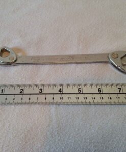 Double Ended Slide Wrench 3/16" to 13/16"