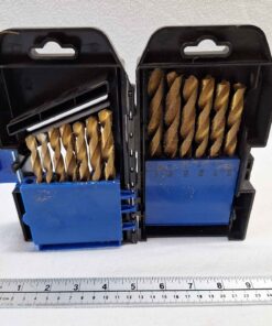 Drill Bits in Case Unused
