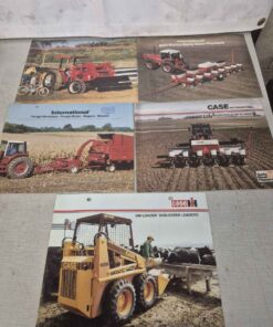 5 assorted vintage literature catalogs