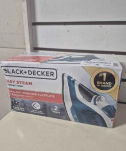 Black and decker easy steam iron