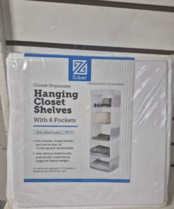 Hanging closet shelves